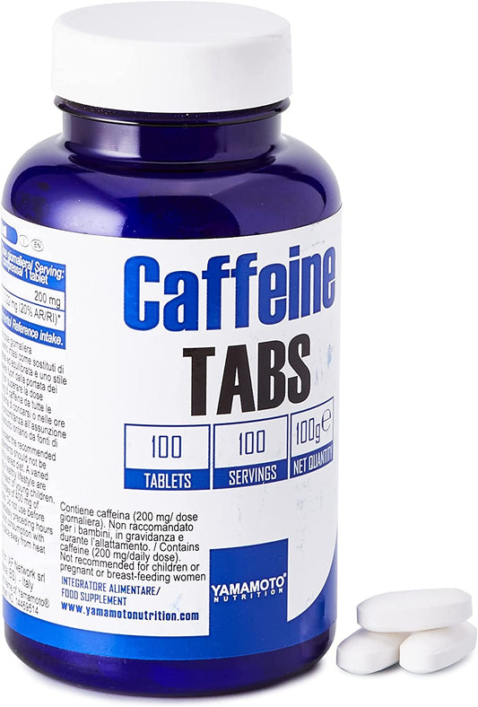 Yamamoto Nutrition Caffeine TABS - 100 tablets