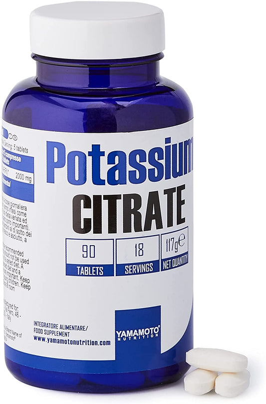 Yamamoto Nutrition Potassium Citrate - 90 tablets