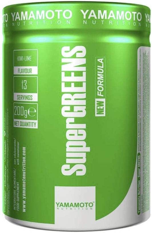 Yamamoto Nutrition Super Greens, Kiwi Lime - 200g