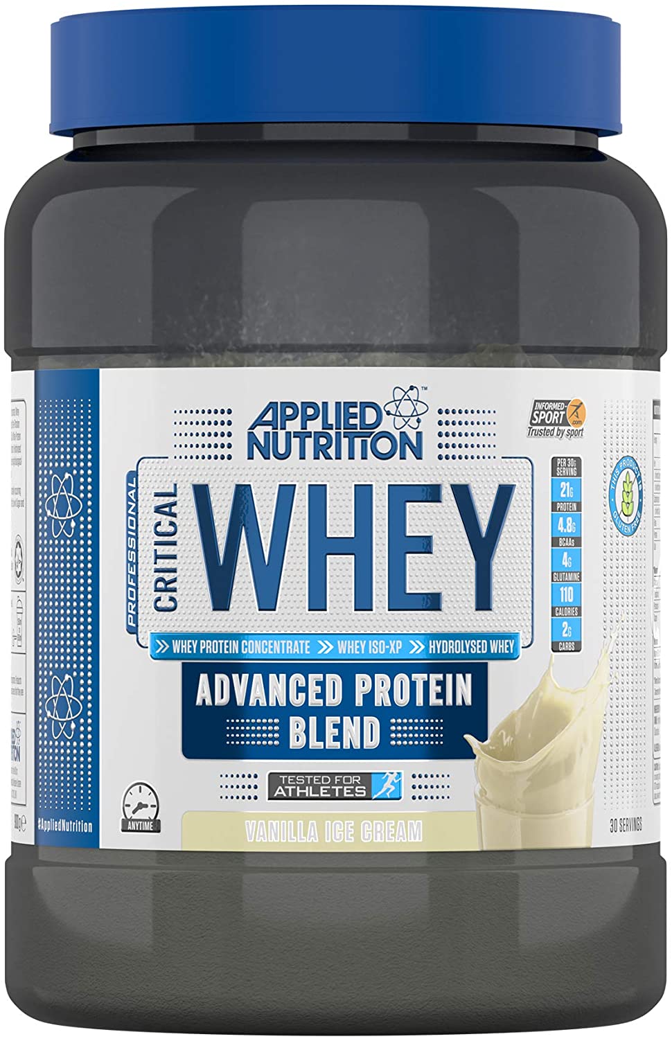 Applied Nutrition Critical Whey, Vanilla Ice Cream - 900g