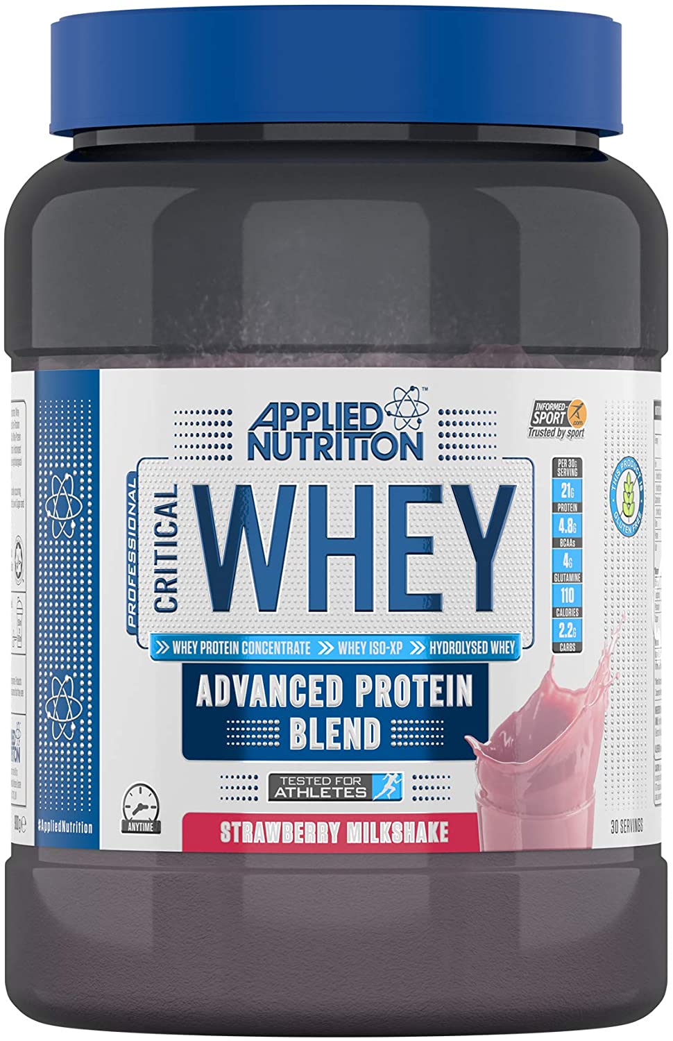 Applied Nutrition Critical Whey, Strawberry - 900g