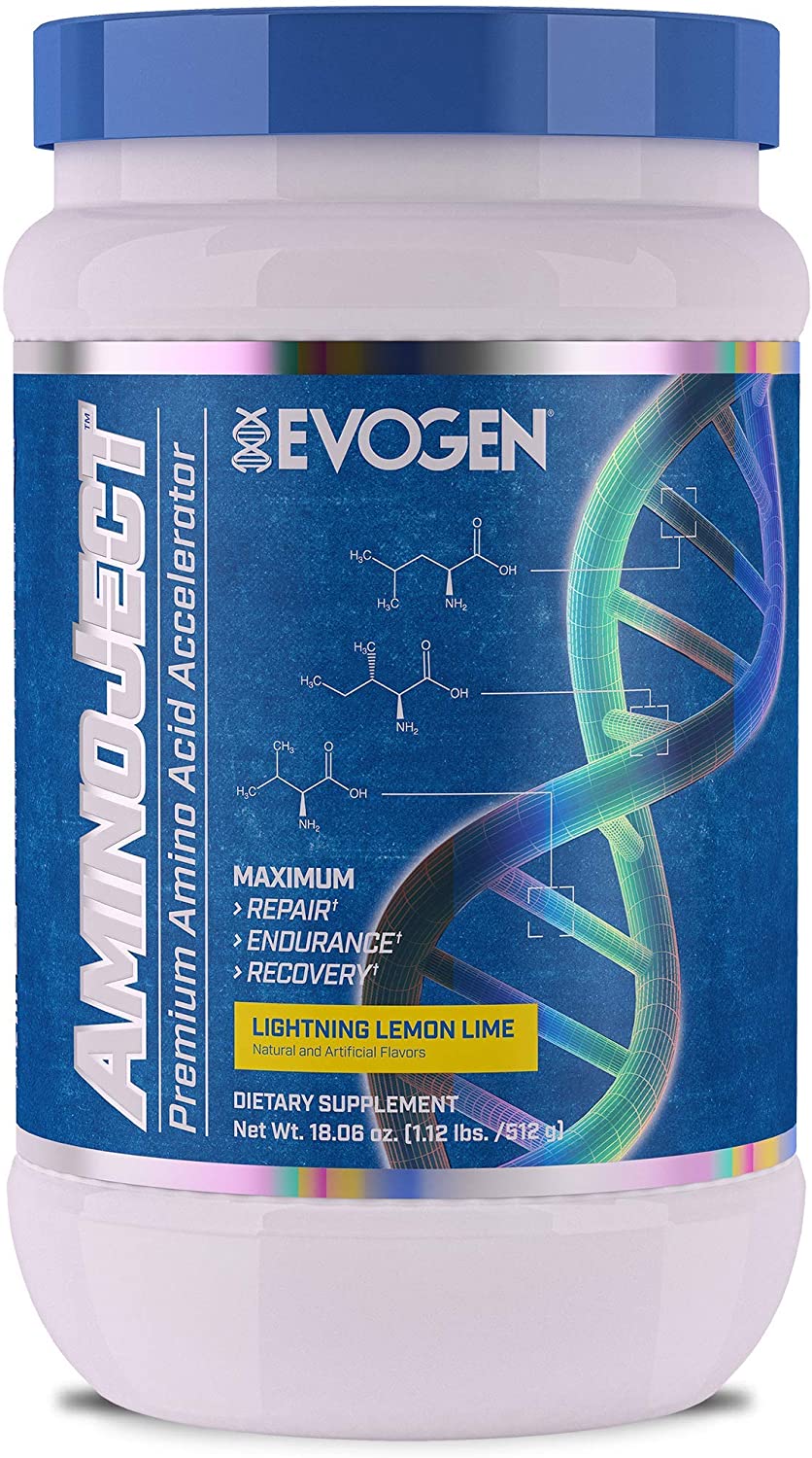 Evogen AminoJect, Lightning Lemon Lime - 512g