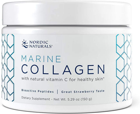 Nordic Naturals Marine Collagen, Strawberry - 150g