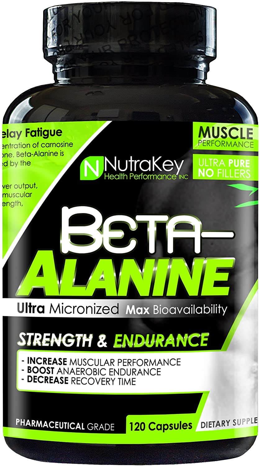 NutraKey Beta Alanine, 750mg - 120 caps
