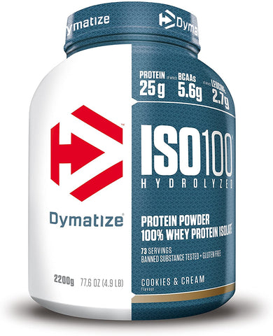 Dymatize ISO-100, Cookies & Cream - 2200g