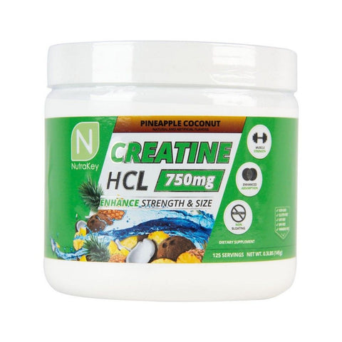 NutraKey Creatine HCL, Pineapple Coconut - 145g