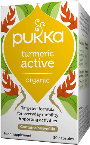 Pukka Organic Turmeric Active 30 Capsules