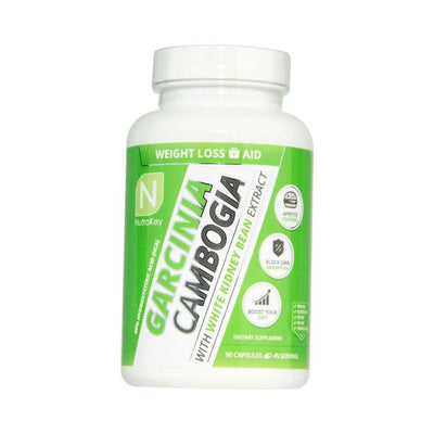 NutraKey Garcinia Cambogia with White Kidney Bean - 90 caps