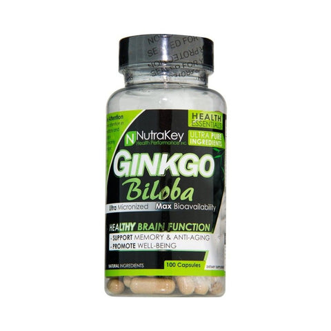 NutraKey Ginkgo Biloba - 100 caps