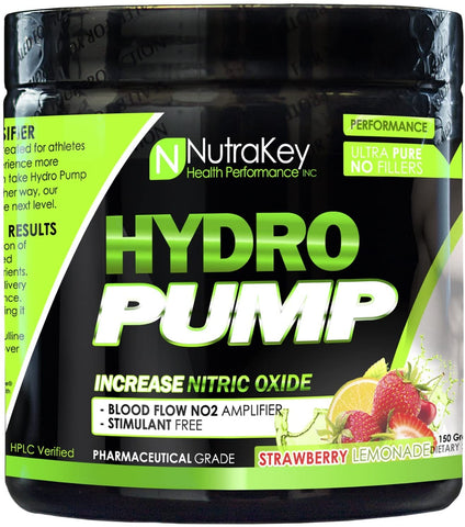 NutraKey Hydro Pump, Strawberry Lemonade - 138g