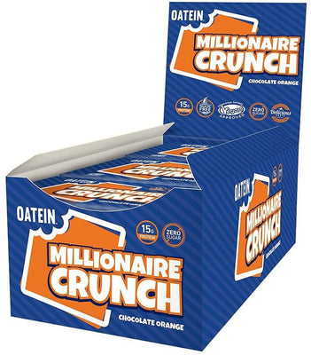 Oatein Millionaire Crunch, Chocolate Orange - 12 x 58g