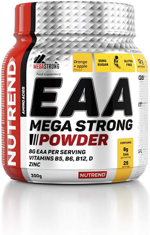 Nutrend EAA Mega Strong Powder, Orange + Apple - 300g