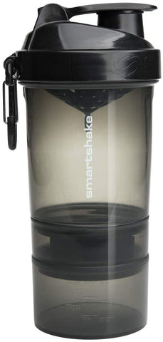 SmartShake Original2Go, Gunsmoke Black - 600 ml.