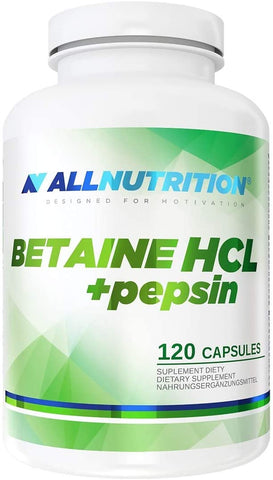 Allnutrition Betaine HCL + Pepsin - 120 caps