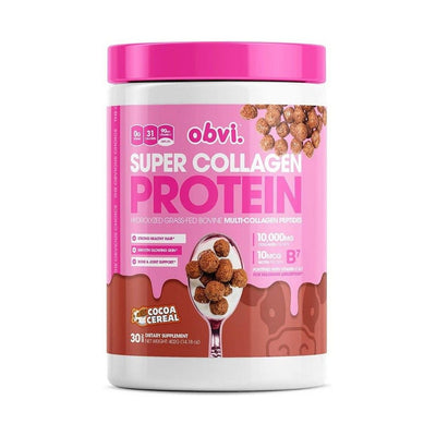 Obvi Super Collagen Protein, Cocoa Cereal - 402g