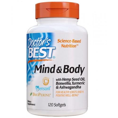 Doctor's Best Mind and Body - 120 softgels