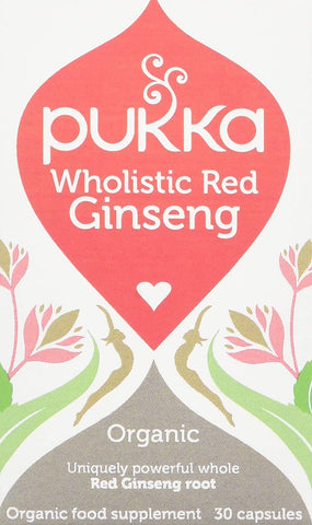 Pukka Herbs Everyday - Wholistic Red Ginseng 30 Caps