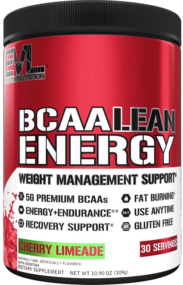 EVLution Nutrition BCAA Lean Energy, Cherry Limeade - 309g