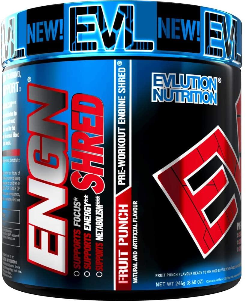 EVLution Nutrition ENGN Shred, Fruit Punch  246g