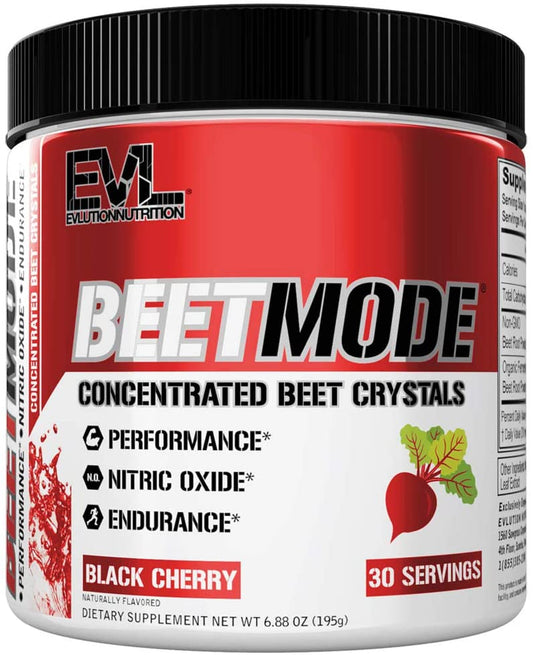 EVLution Nutrition BeetMode, Black Cherry - 195g