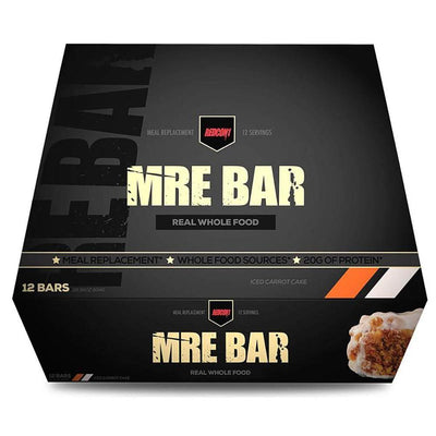 Redcon1 MRE Bar, Iced Carrot Cake - 12 bars
