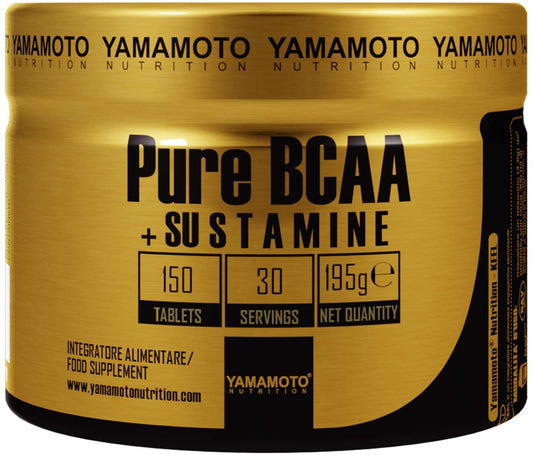 Yamamoto Nutrition Pure BCAA + Sustamine - 150 tablets