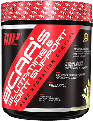 1Up Nutrition His BCAA/EAA Glutamine & Joint Support Plus Hydration Complex, Pineapple - 360g