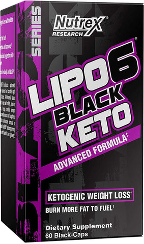 Nutrex Lipo-6 Black Keto - 60 caps