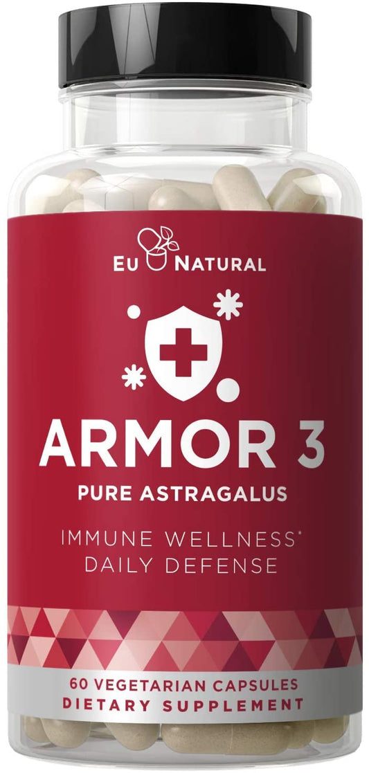 Eu Natural Armor 3 Astragalus, 1000mg - 60 vcaps