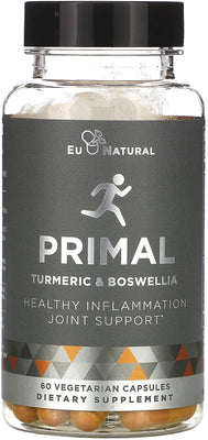 Eu Natural Primal Turmeric & Boswellia - 60 vcaps