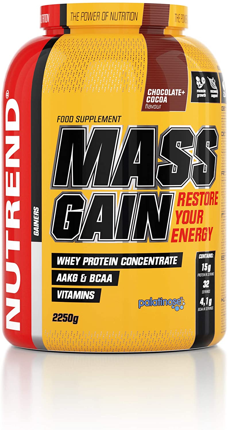 Nutrend Mass Gain, Chocolate + Cocoa - 2250g