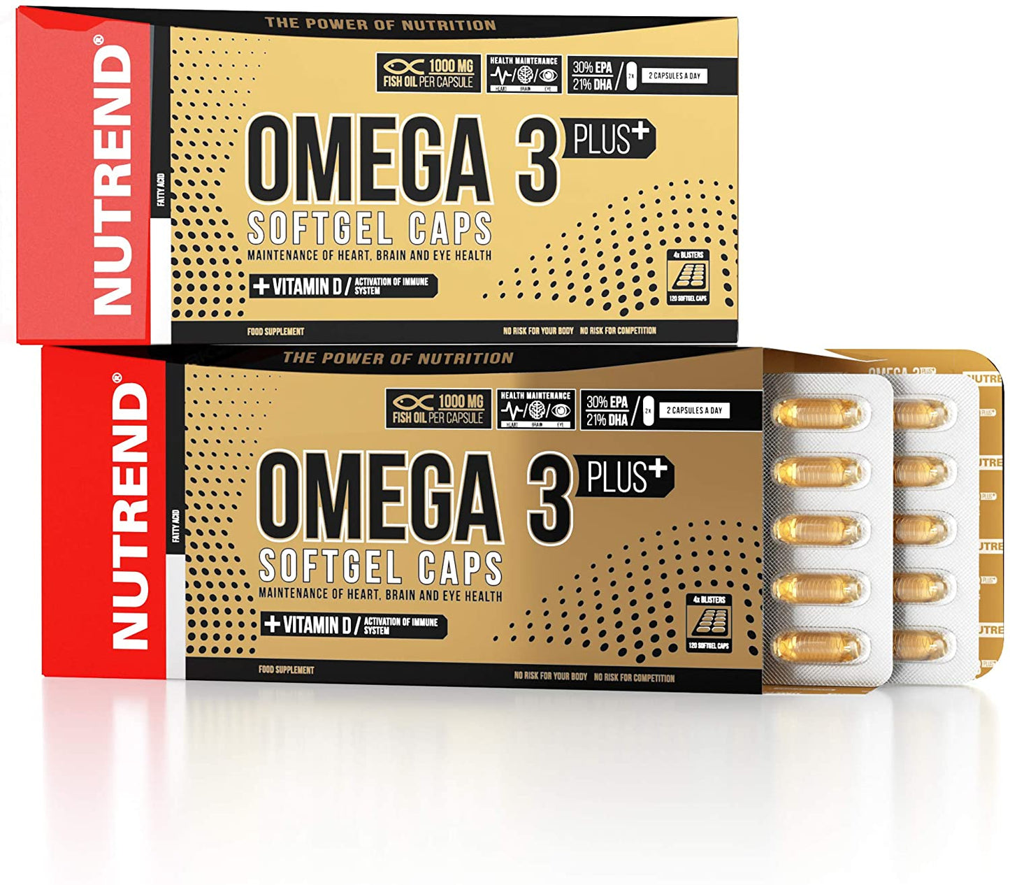 Nutrend Omega 3 Plus - 120 caps