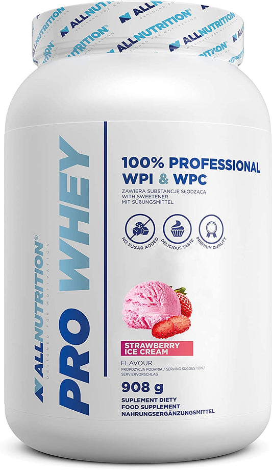 Allnutrition Pro Whey, Strawberry Ice Cream - 908g