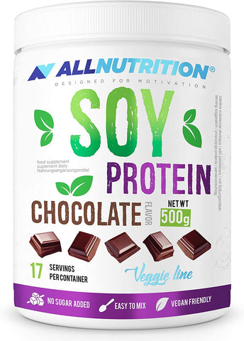 Allnutrition Soy Protein, Chocolate - 500g