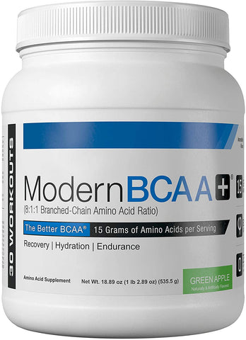 Modern Sports Nutrition Modern BCAA+, Green Apple - 535g
