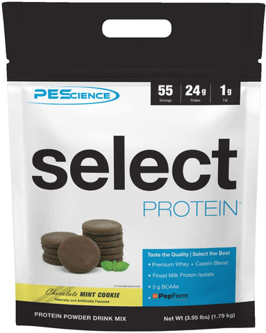 PEScience Select Protein, Chocolate Mint Cookie - 1790g