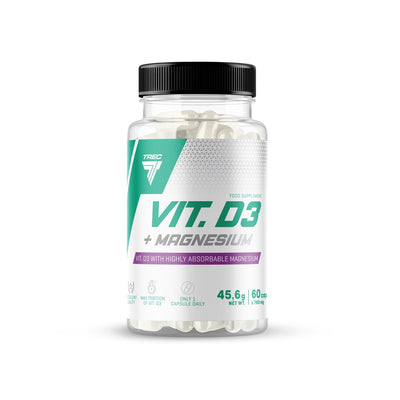 Trec Nutrition Vitamin D3 + Magnesium - 60 caps