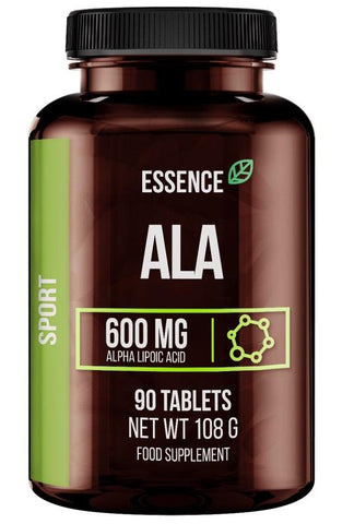 Essence Nutrition ALA Alpha Lipoic Acid, 600mg - 90 tablets