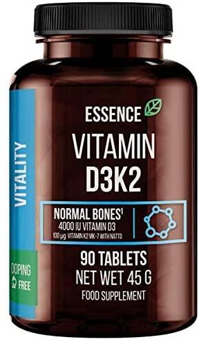 Essence Nutrition Vitamin D3K2 - 90 tablets