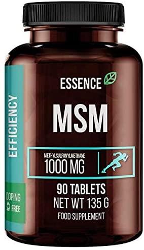 Essence Nutrition MSM, 1000mg - 90 tablets