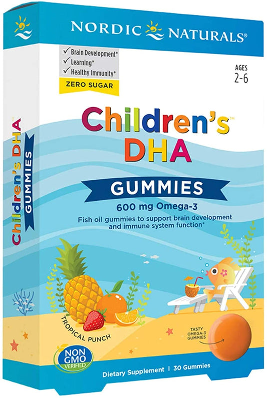 Nordic Naturals Children's DHA Gummies, 600mg - 30 gummies