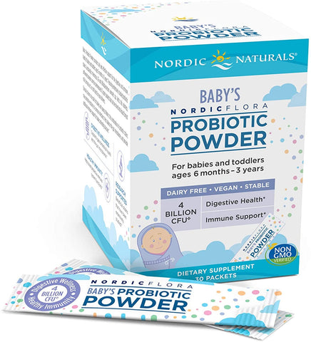 Nordic Naturals Baby's Nordic Flora Probiotic Powder - 30 packets