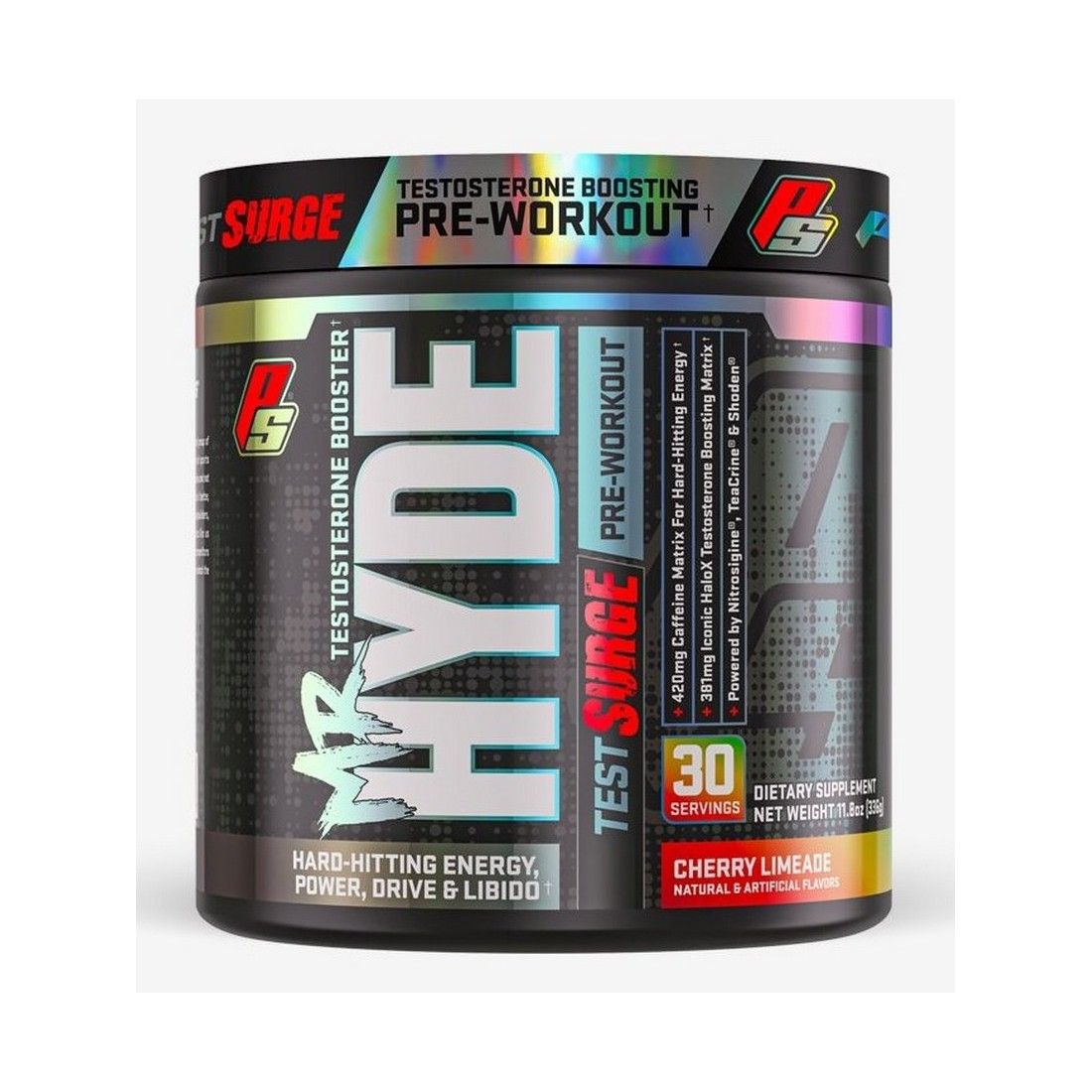 Pro Supps Mr. Hyde Test Surge, Cherry Limeade - 336g