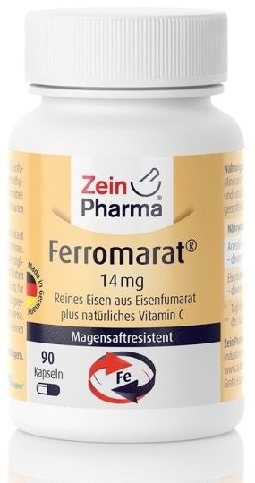 Zein Pharma Ferromarat, 14mg - 90 caps