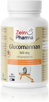 Zein Pharma Glucomannan, 500mg - 90 caps