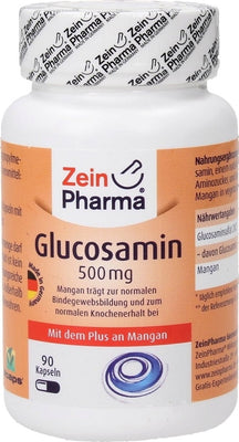 Zein Pharma Glucosamine, 500mg - 90 caps