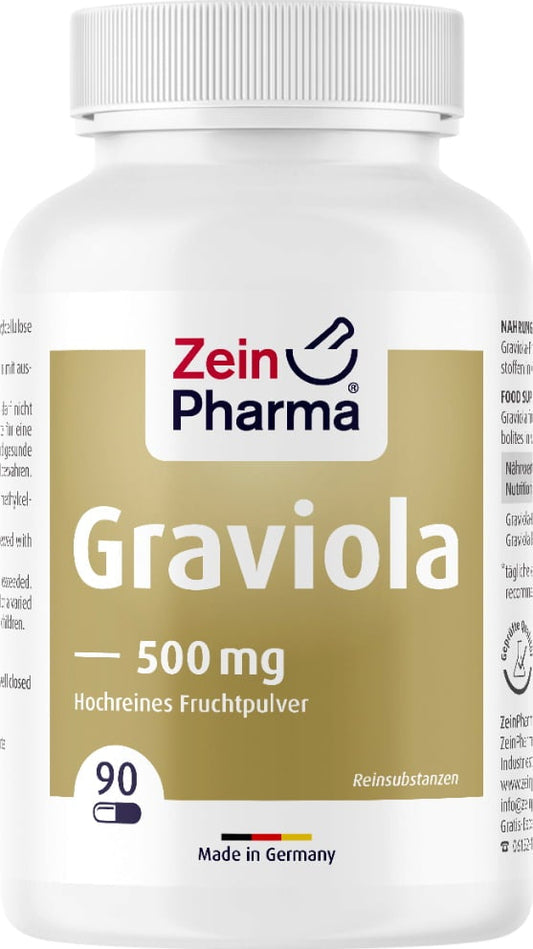 Zein Pharma Graviola, 500mg - 90 caps