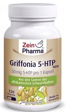 Zein Pharma Griffonia 5-HTP, 50mg - 120 caps