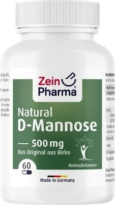 Zein Pharma Natural D-Mannose, 500mg - 60 caps