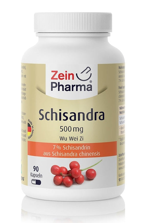 Zein Pharma Schisandra, 500mg - 90 caps